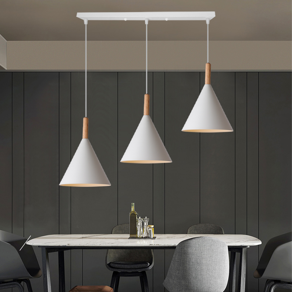 Kitchen Appliances In White - Nordic 1/3 Heads Ceiling Chandelier Industrial