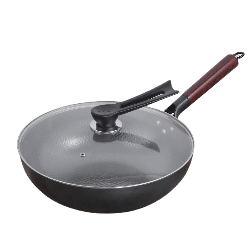 Carbon Steel Wok Pan 32cm Stir - Wok Electric Flat ulasan dan harga