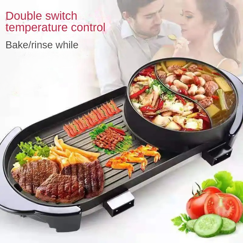 new Multifunctional electric g - Hot Pot Electric ulasan dan harga