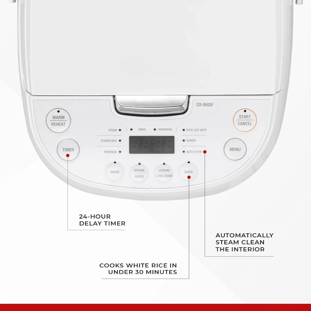 6 cup (uncooked)/12 cup (cooke - Rice Cooker 10 Cup ulasan dan harga