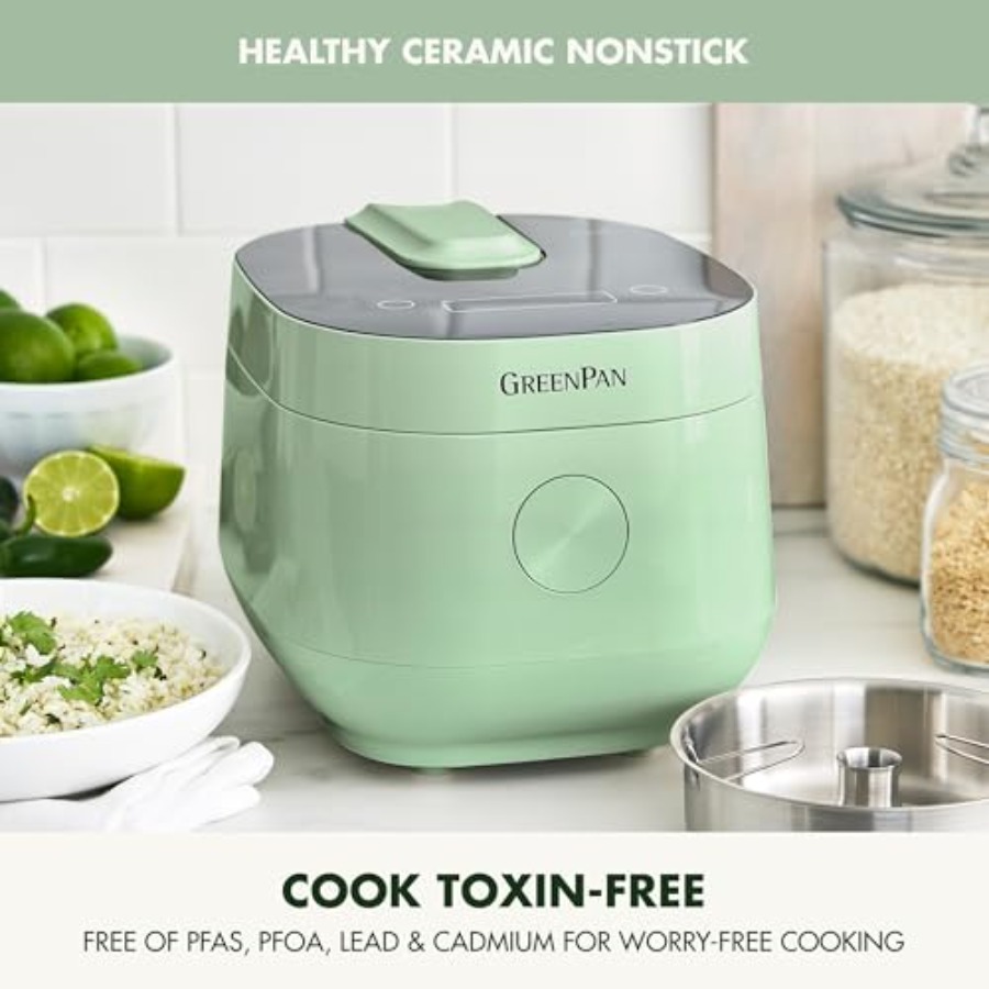 Mint Green 8-Cup Rice Cooker w - Rice Cooker 10 Cup ulasan dan harga