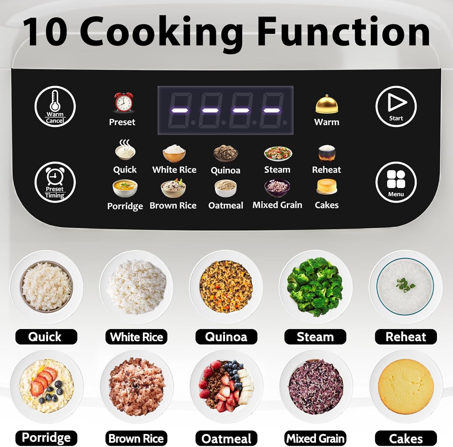 Portable Digital Rice Cooker,  - Rice Cooker 10 Cup ulasan dan harga