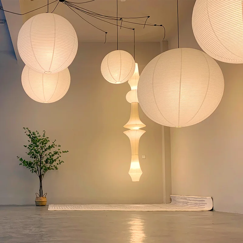 Japanese pendant lights Vintag - Kitchen Appliances In White ulasan dan harga