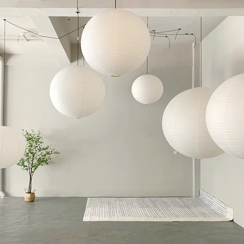 Japanese pendant lights Vintag - Kitchen Appliances In White ulasan dan harga