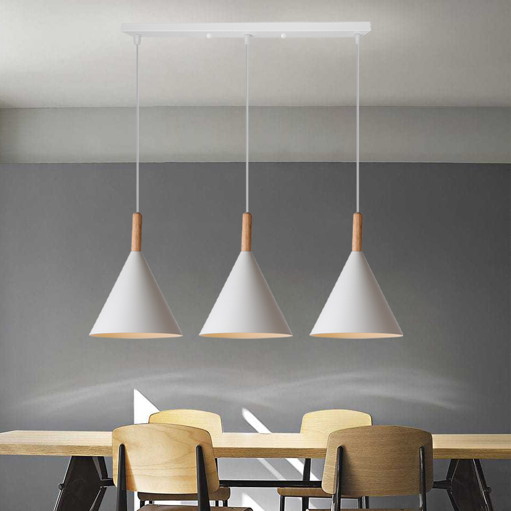 Nordic 1/3 Heads Ceiling Chand - Kitchen Appliances In White ulasan dan harga