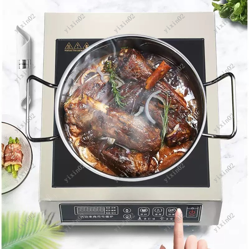 3500W High Power Flat Inductio - Wok Electric Flat ulasan dan harga