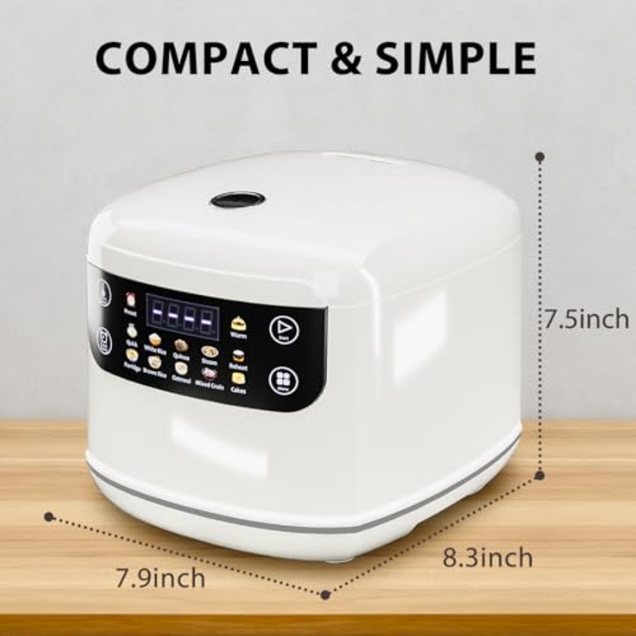 Portable 6-Cup Digital Rice Co - Rice Cooker 10 Cup ulasan dan harga