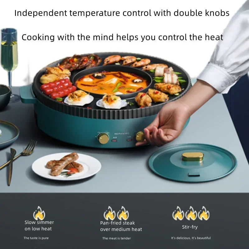 220v Home 1700W Hot Pot Electr - Hot Pot Electric ulasan dan harga