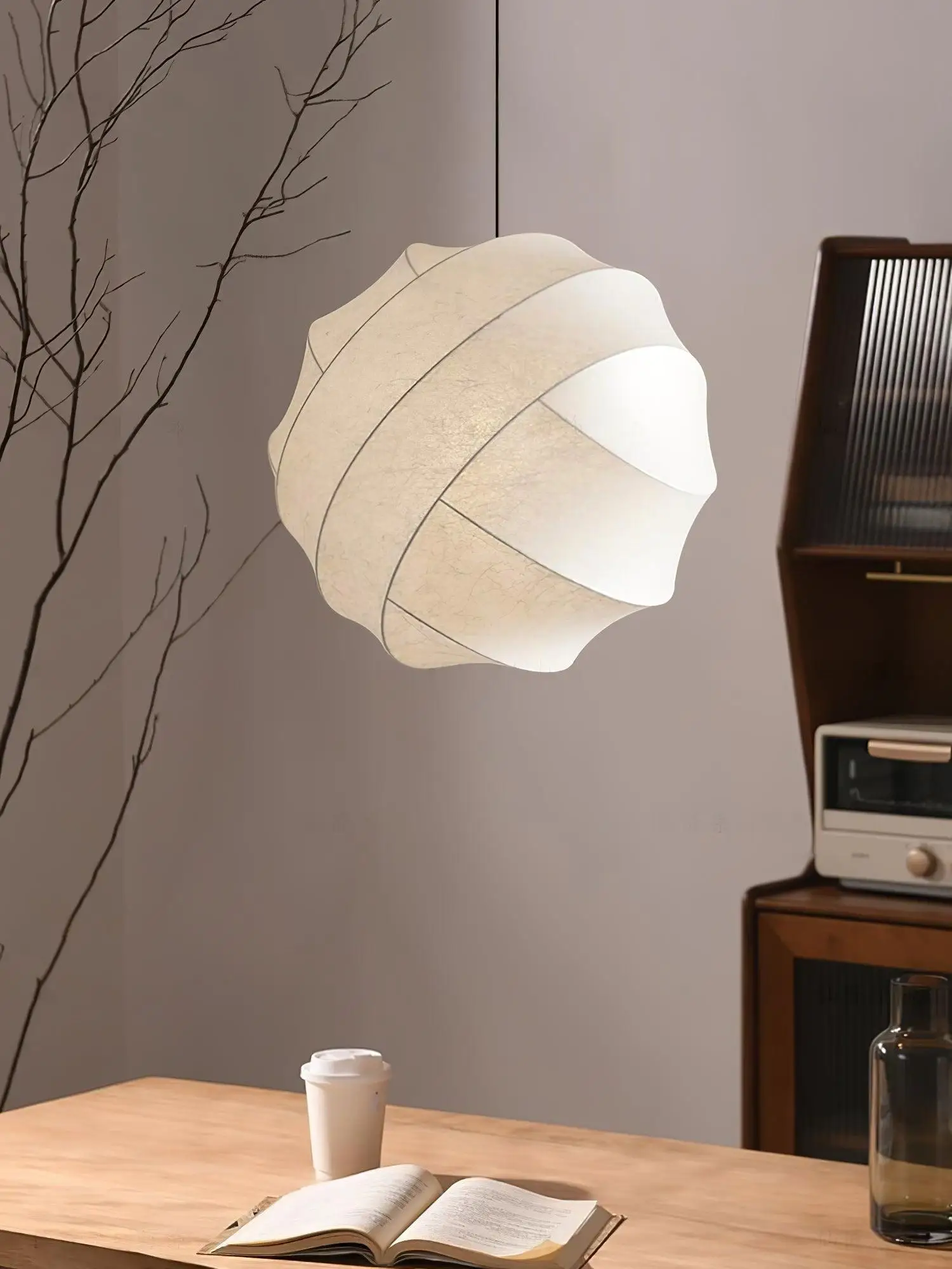 Wabi Sabi Silk Japanese Pendan - Kitchen Appliances In White ulasan dan harga