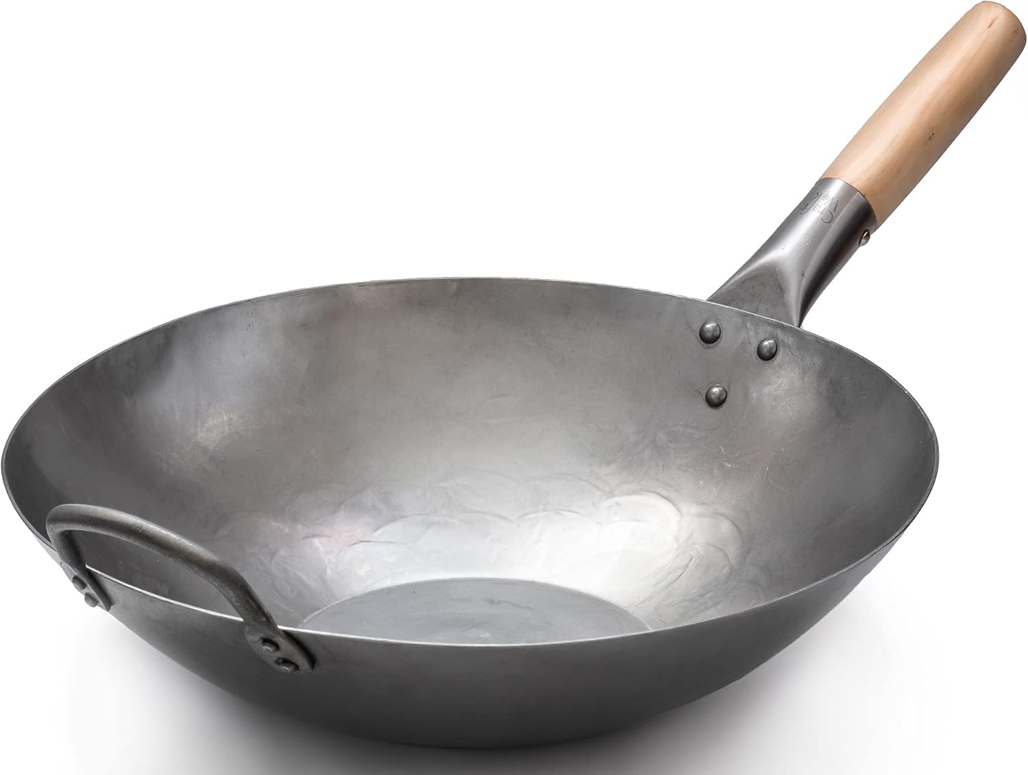 14 Inch Flat Bottom Carbon Ste - Wok Electric Flat ulasan dan harga