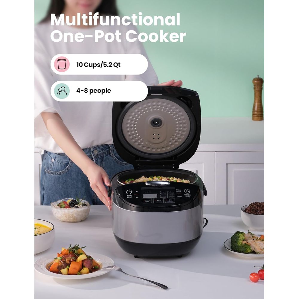 Advanced Logic Japanese Rice C - Rice Cooker 10 Cup ulasan dan harga