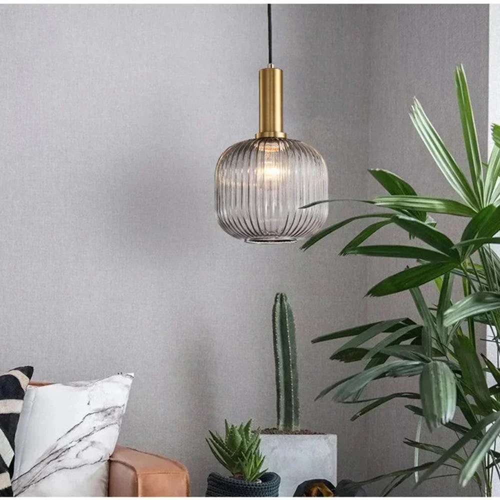 Nordic Glass Chandelier E27 Pe - Kitchen Appliances In White ulasan dan harga