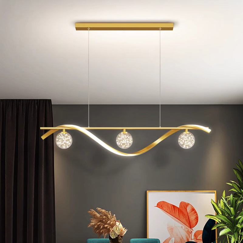 Modern Minimalist Led Pendant  - Kitchen Appliances In White ulasan dan harga