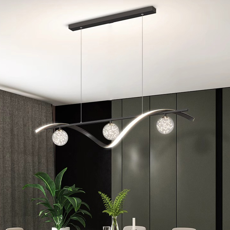 Modern Minimalist Led Pendant  - Kitchen Appliances In White ulasan dan harga