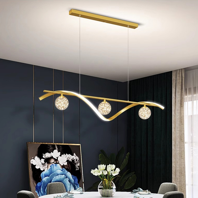 Modern Minimalist Led Pendant  - Kitchen Appliances In White ulasan dan harga